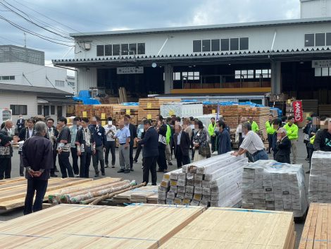 仙台木材市場様展示会の御礼